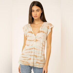 Young Fabulous & Broke 100% Linen Henley